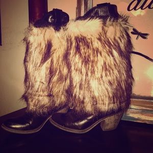 Go-go Faux Fur Boot Covers